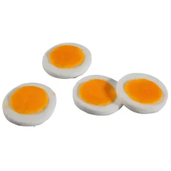 Tranches D’œufs Aliment Factice, 4 Pièces-DecoWoerner Hot