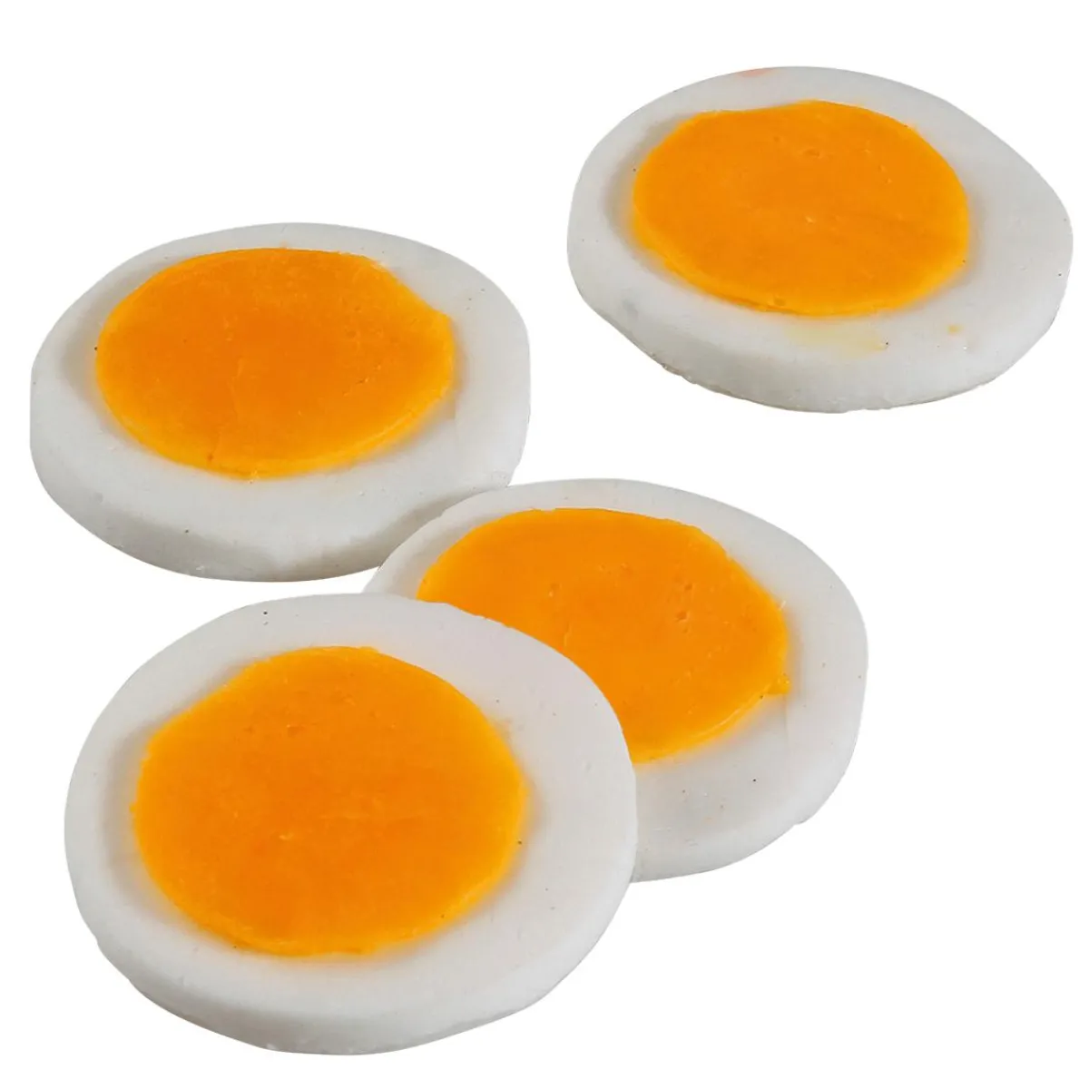 Tranches D’œufs Aliment Factice, 4 Pièces-DecoWoerner Hot