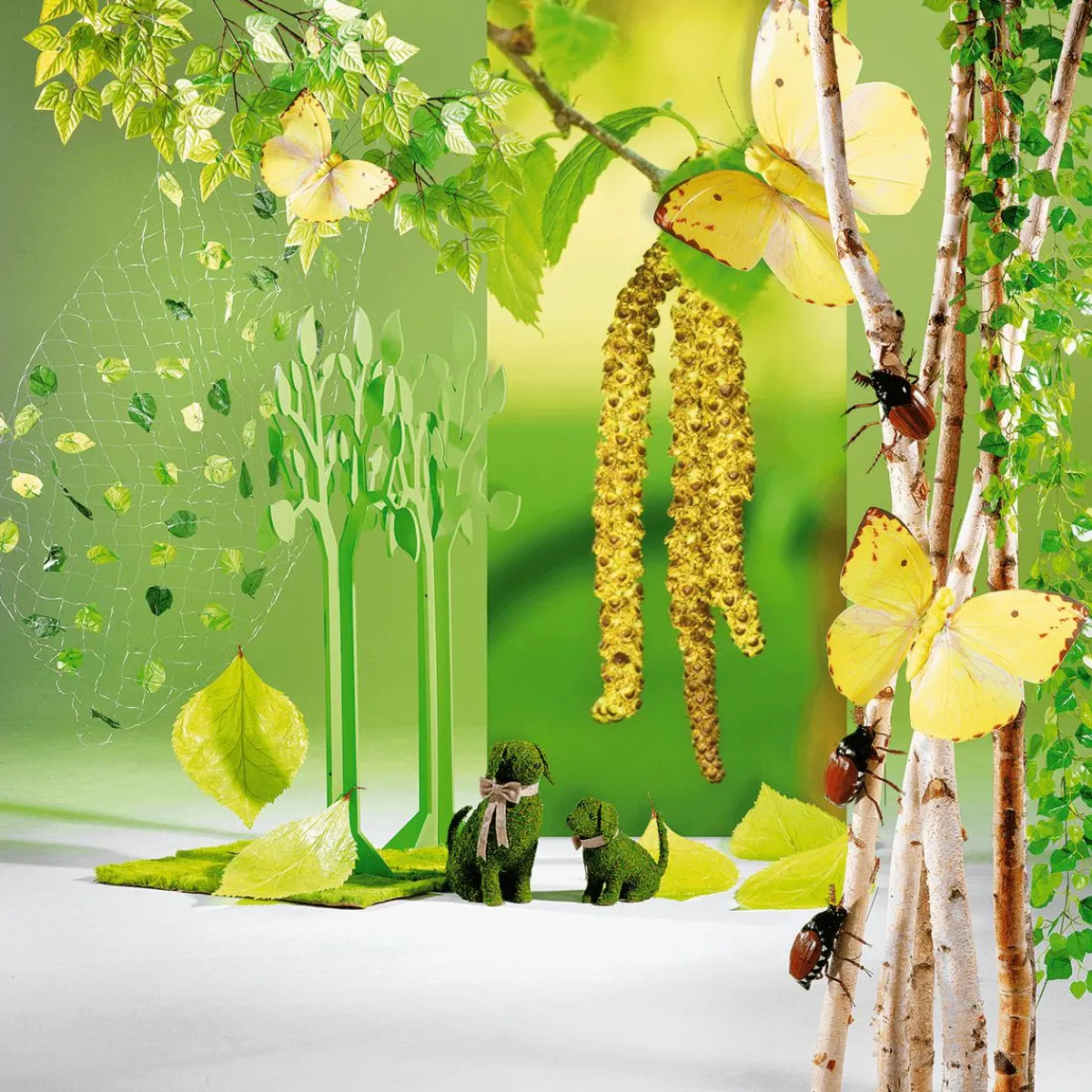 Troncs De Bouleau Déco 220 Cm-DecoWoerner Sale