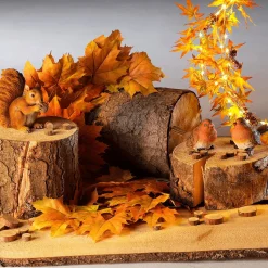 Troncs En Bois Déco, Lot De 3 él.-DecoWoerner Discount