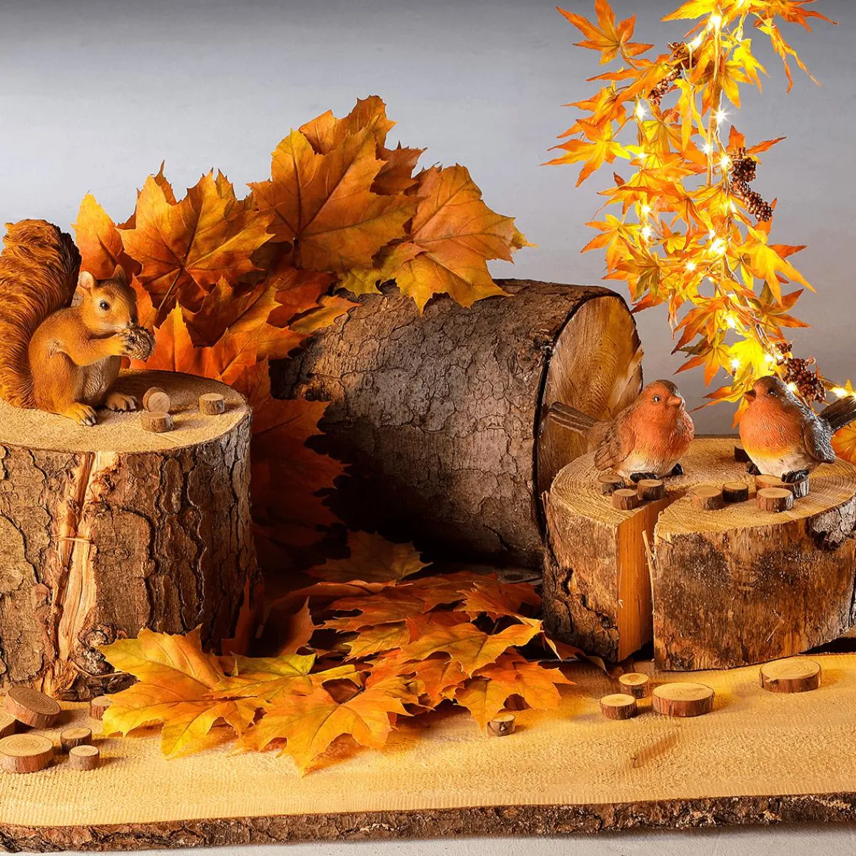 Troncs En Bois Déco, Lot De 3 él.-DecoWoerner Discount