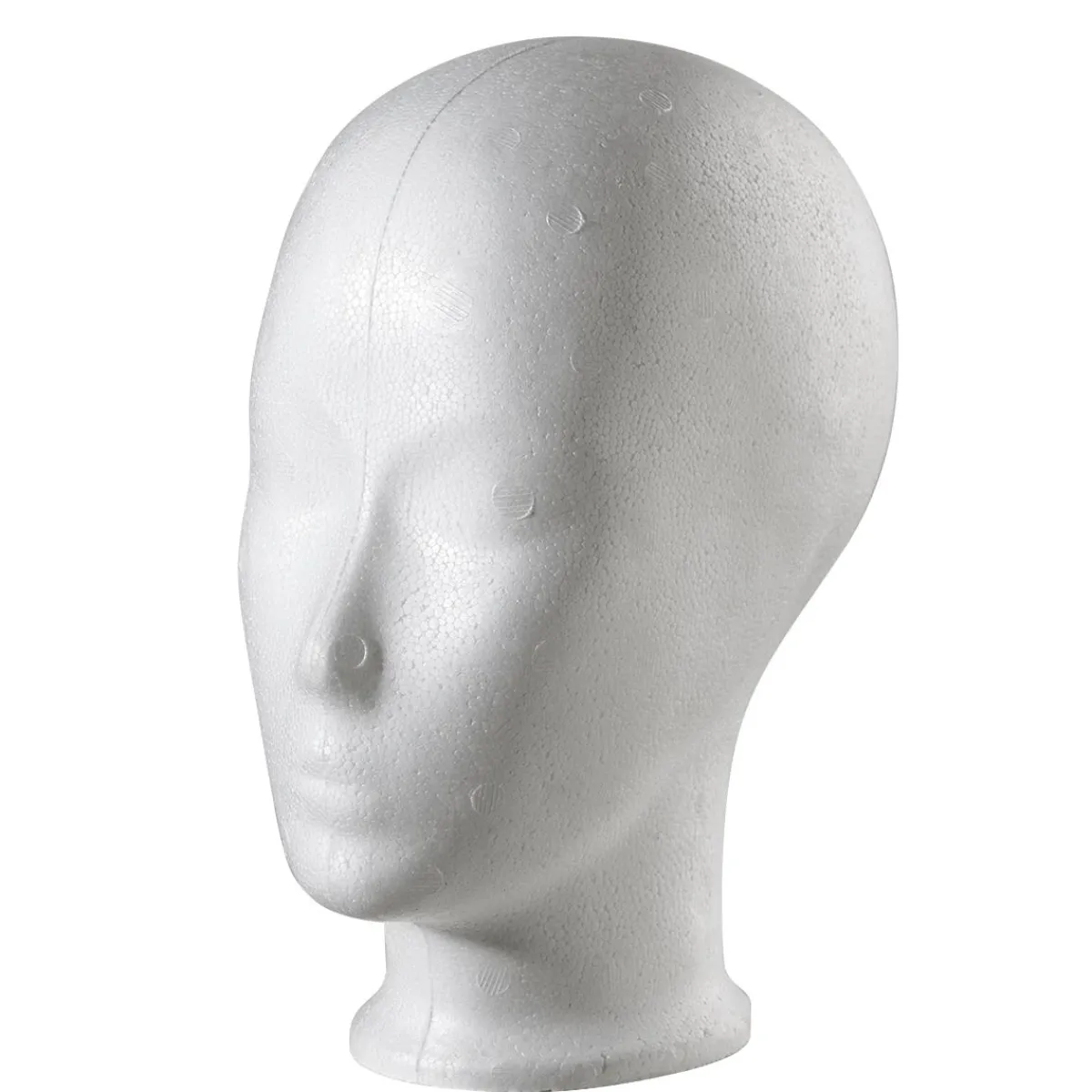 Tête Déco En Polystyrène, Haut. 24 Cm, he-DecoWoerner