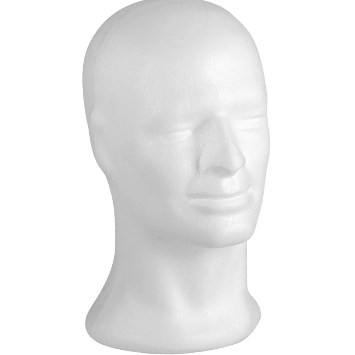 Tête Déco En Polystyrène, Haut. 31 Cm-DecoWoerner Best