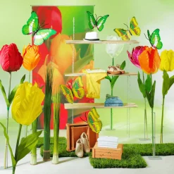 Tulipe Géante Artificielle, 135 Cm,-DecoWoerner Outlet