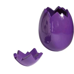 Œuf De Pâques Déco, Long. 70 Cm, Mauve-DecoWoerner New