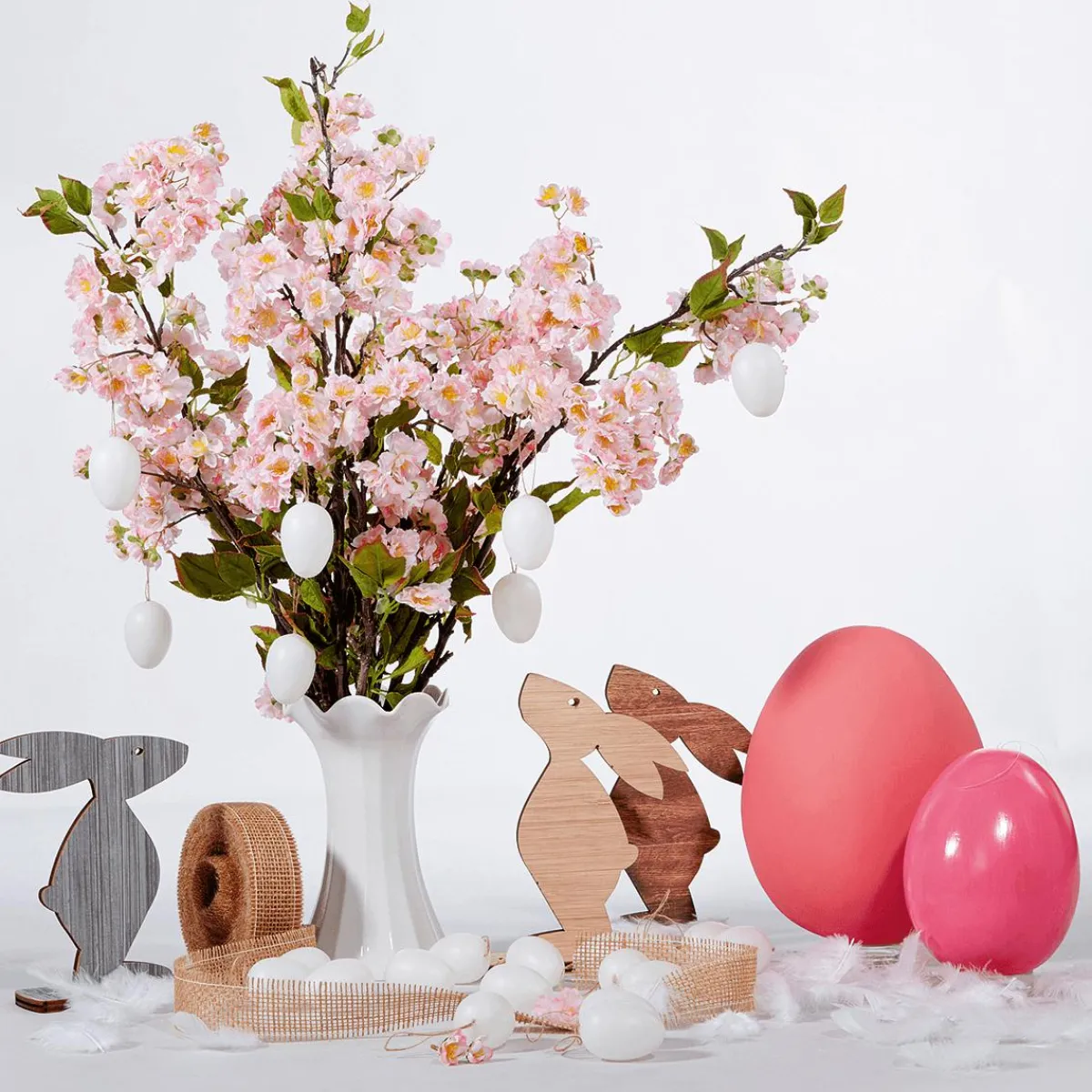 Œufs De Pâques Déco à Suspendre 6 cm, , 24 Pces-DecoWoerner Clearance