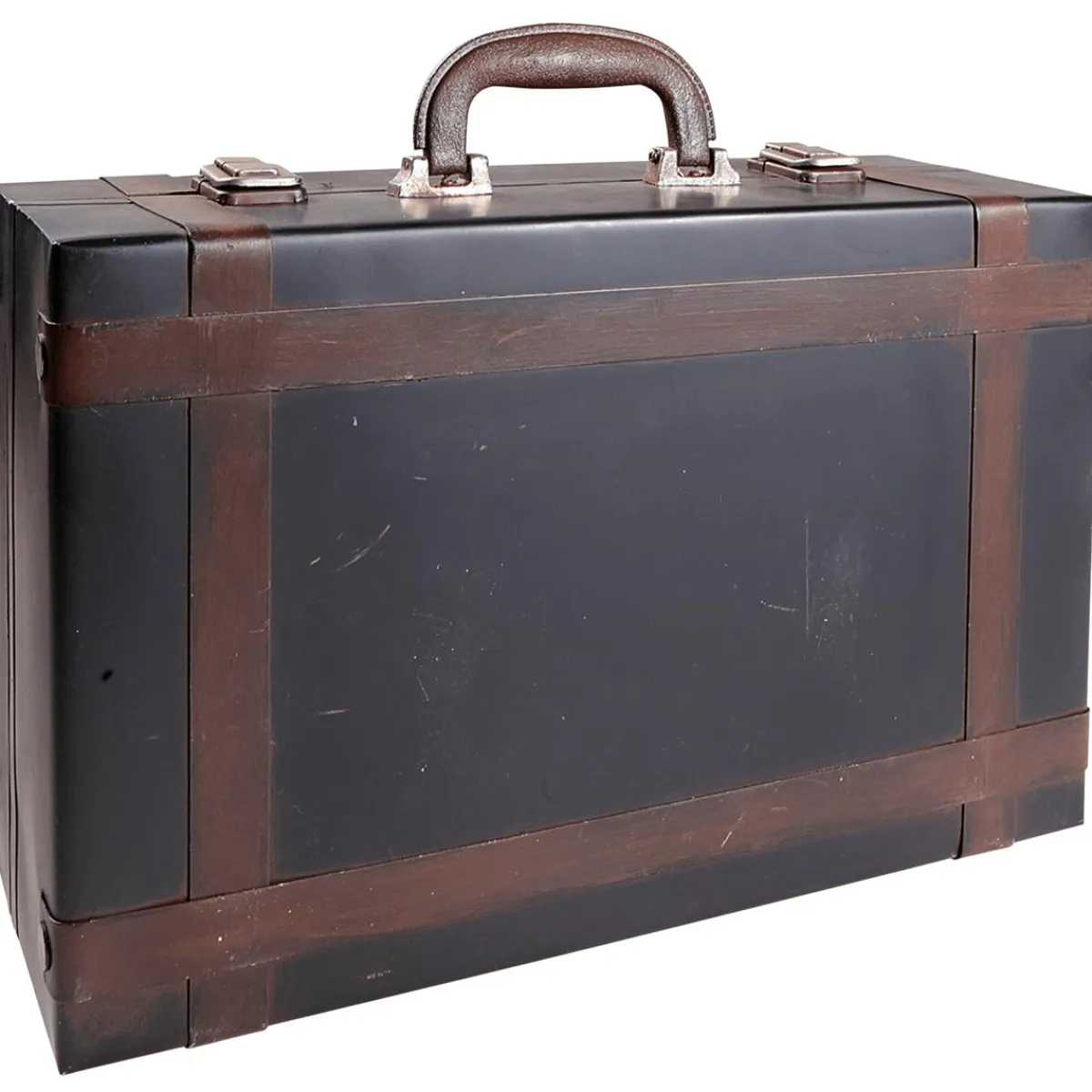 Valise Déco En Métal, 40 X 26 Cm-DecoWoerner New
