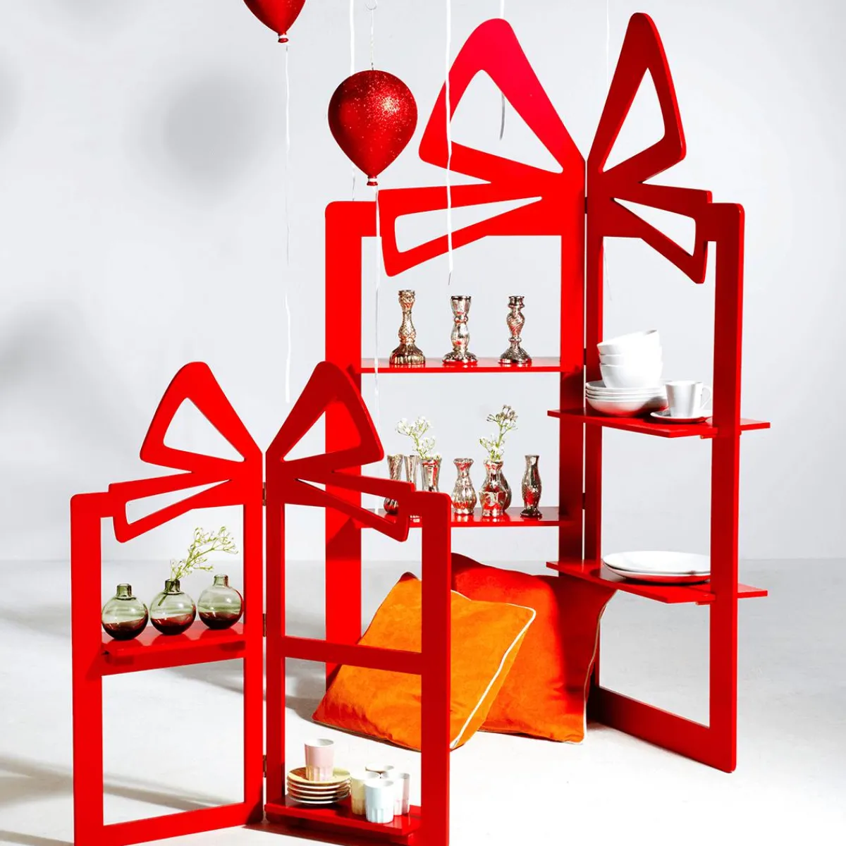Vases En Pour Décoration De Table Avec Plateau, 8 Pièces-DecoWoerner Clearance