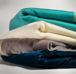 Velours De Qualité Supérieure Larg. 112 Cm, Crème-DecoWoerner