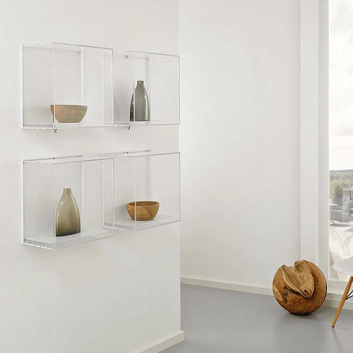 Vitrine Murale Produits 42 X 42 X 25 Cm-DecoWoerner Best