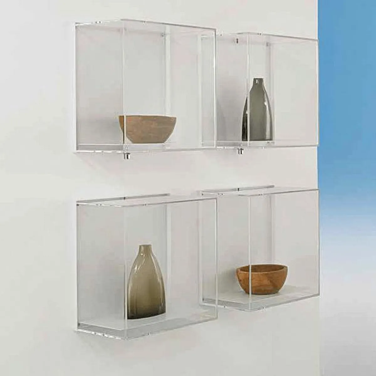 Vitrine Murale Produits 42 X 42 X 25 Cm-DecoWoerner Best