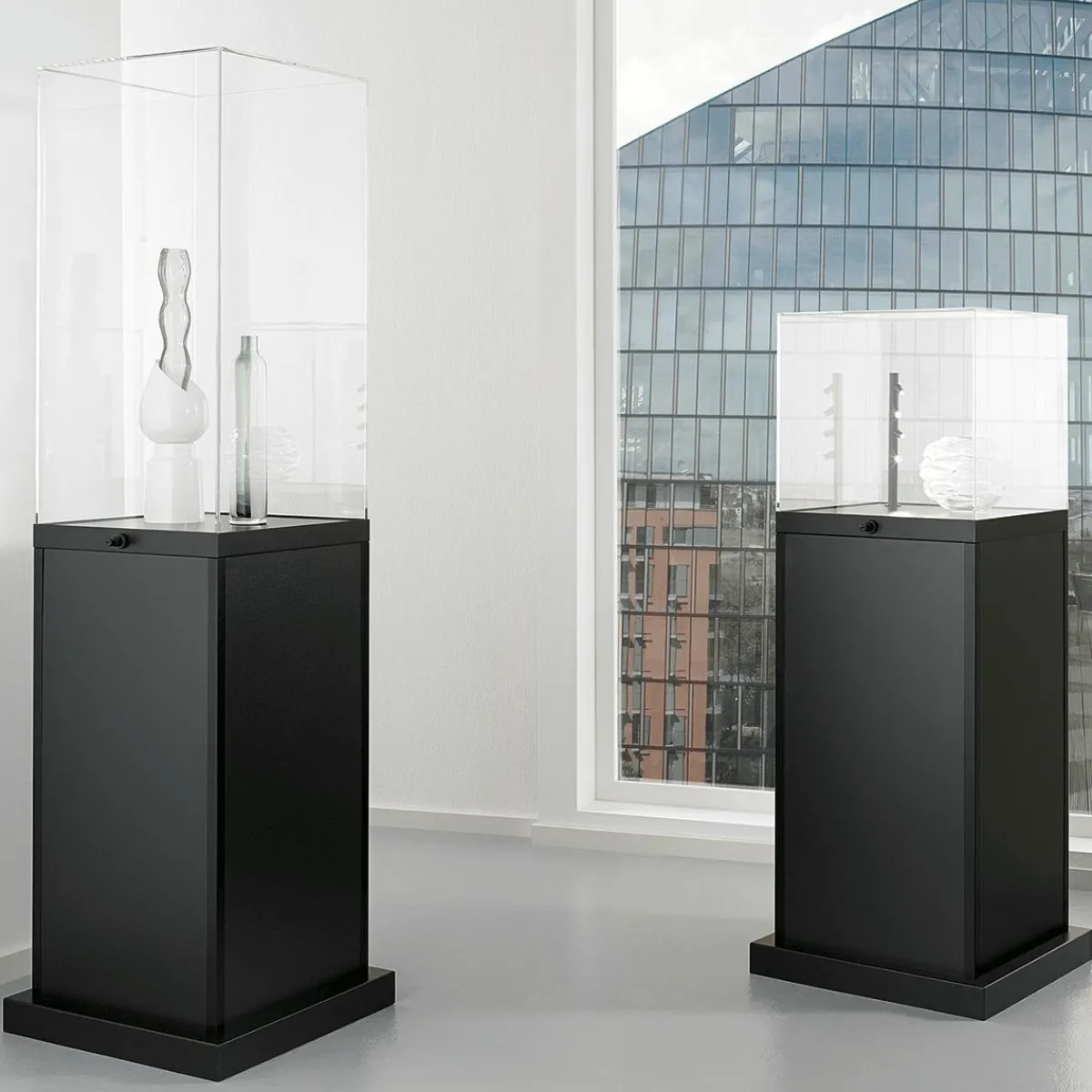 Vitrine Produits Haut. 150 Cm-DecoWoerner Discount