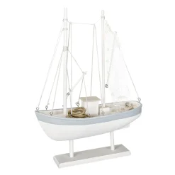 Voilier En Bois 60 Cm X 43 Cm X 14 Cm-DecoWoerner Hot
