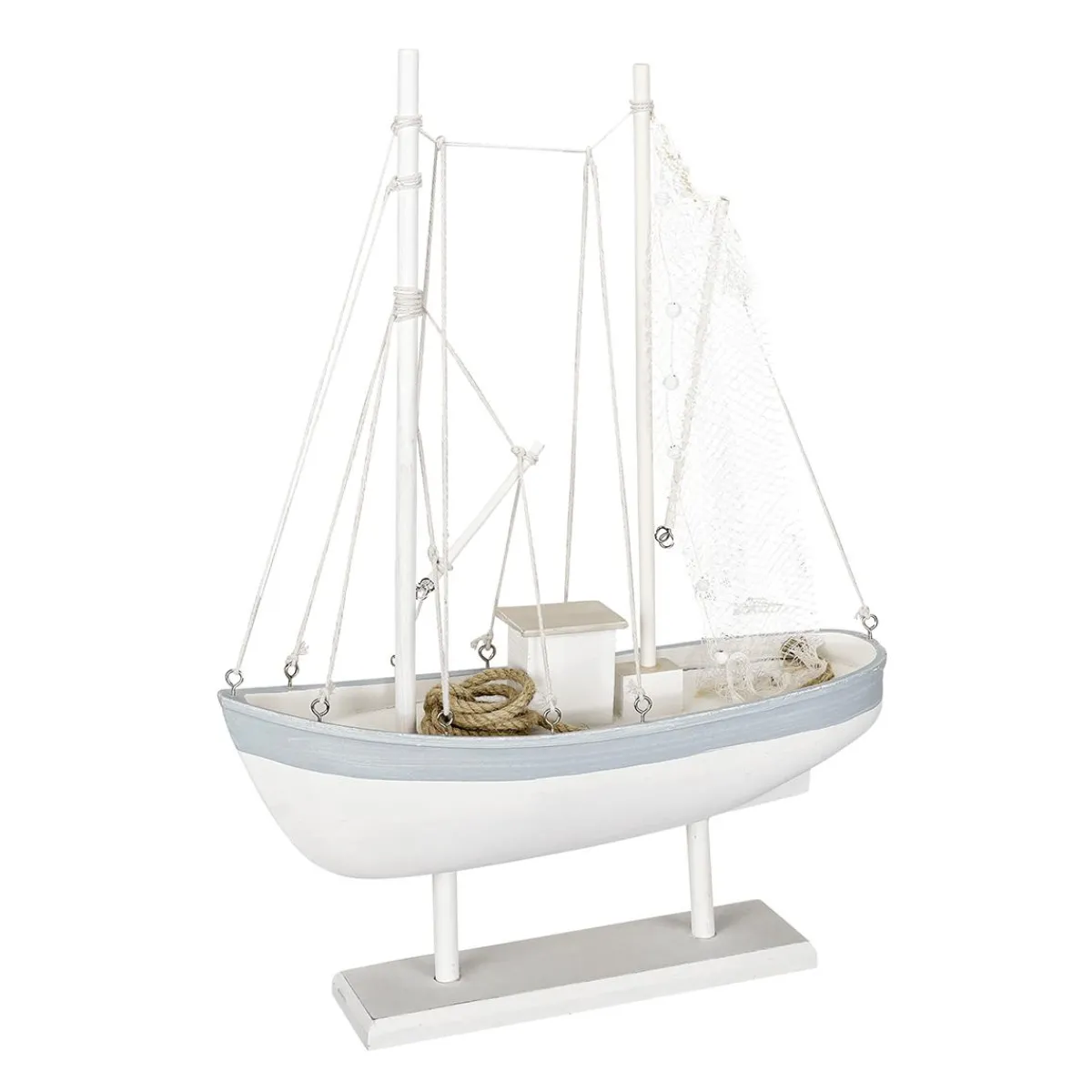 Voilier En Bois 60 Cm X 43 Cm X 14 Cm-DecoWoerner Hot