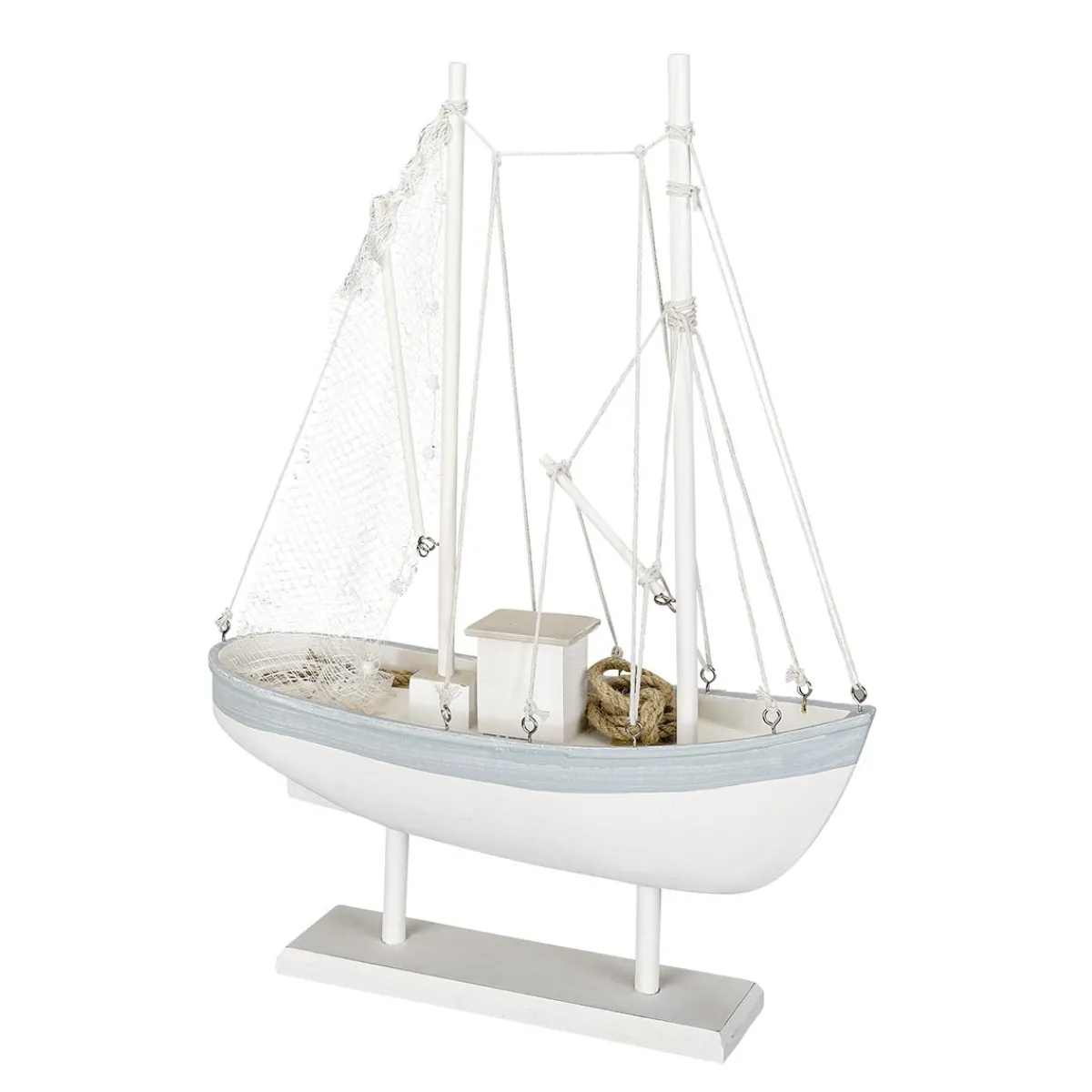 Voilier En Bois 60 Cm X 43 Cm X 14 Cm-DecoWoerner Hot