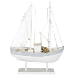 Voilier En Bois 60 Cm X 43 Cm X 14 Cm-DecoWoerner Hot