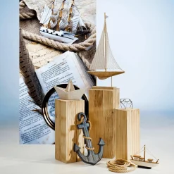 Voilier Maritime 90 Cm-DecoWoerner Best