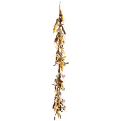 Vrille Automnale De Plantes Artificielles En Coton 152 Cm-DecoWoerner New